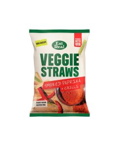 Eat Real - REALEST Smoked Paprika & Chilli Veggie Straws - 10 x 110g