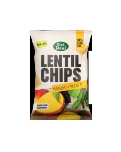 Eat Real - REALEST Mint & Mango Infused Lentil Chips - 10 x 95g
