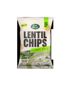 Eat Real - REALEST Creamy Dill Lentil Chips - 10 x 95g