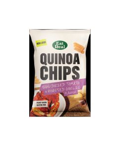 Eat Real - REALEST Sundried Tomato & Roasted Garlic Quinoa Chips - 10 x 90g