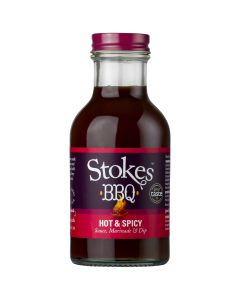 Stokes - Hot & Spicy BBQ Sauce - 6 x 315g