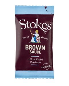 Stokes - Real Brown Sauce Sachet - 80 x 32g