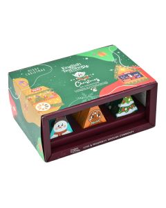 English Tea Shop - Organic Green Wonders Christmas Tree Characters Collection - 6 x 24g