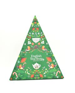 English Tea Shop - Advent Calendar Triangular Green - 6 x 50g