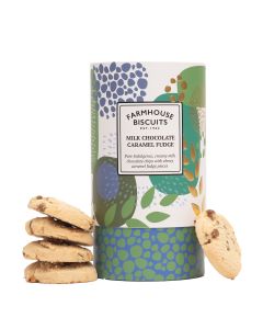 Farmhouse Biscuits - Abstract Milk Chocolate Caramel Fudge Tube - 12 x 150g
