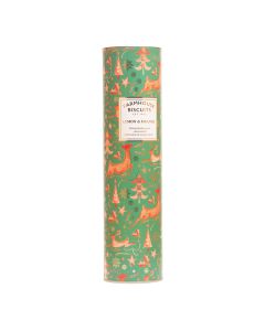 Farmhouse Biscuits - Winter Animals Giant Tube with Lemon & Orange Biscuit Whirls - 12 x 300g