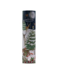 Farmhouse Biscuits - Woodland Scene Giant Tube with Spiced Oat and Sultana Biscuits - 12 x 300g