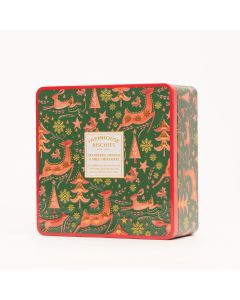 Farmhouse Biscuits - Winter Animals Tin with Cranberry & Orange Biscuits with Milk Choc Chips - 12 x 250g