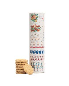Farmhouse Biscuits - 12 Days Giant Tube with Viennese Vanilla Flavoured Biscuit Whirls - 12 x 300g