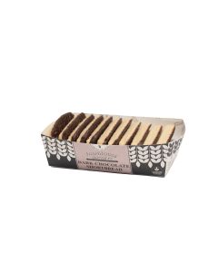 Farmhouse Biscuits - Half Coated Chocolate Shortbread Fingers - 12 x 150g