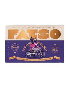 FATSO - Nan's Stash Peanut, Toffee & Digestive Biscuit  - 10 x 150g