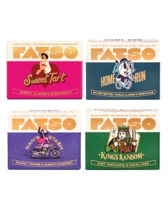 FATSO - Mixed Mini's of 7 x Nan’s Stash, 7 x Home Run, 7 x King’s Ransom 7 x Sweet Tart - 28 x 40g