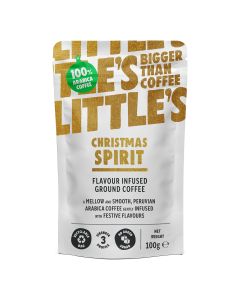 Little's Coffee - Christmas Spirit Flavoured Ground Coffee - 6 x 100g