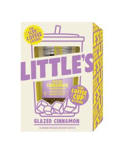 Little's Coffee - Glazed Cinnamon Instant Iced Coffee Gift Cup Set - 6 x 460g