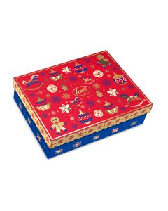 Feletti - Christmas Toy Box with Dark Chocolates filled with Hazelnut Cream - 6 x 250g