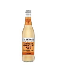 Fever-Tree - Refreshingly Light Ginger Ale - 8 x 500ml