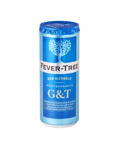 Fever-Tree - Non-Alcoholic Mediterranean Gin & Tonic - 12 x 250ml