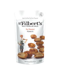 Mr Filbert's - Dry Roasted Peanuts  - 12 x 100g