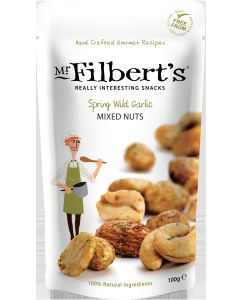 Mr Filbert's - Wild Garlic Mixed Nuts - 12 x 100g
