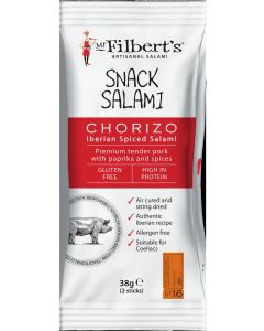 Mr Filbert's - Snack Salami Chorizo - 15 x 38g