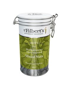 Mr Filberts - Mediterranean Herb Inspired Mixed Nuts Tins - 6 x 140g