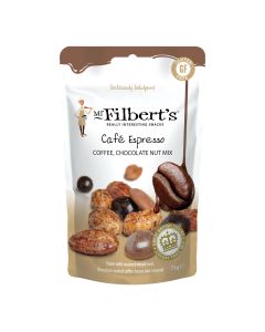 Mr Filberts - Café Espresso Chocolate & Coffee Nut Mix - 15 x 75g