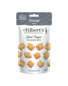 Mr Filbert's - Black Pepper Rice Crackers - 16 x 40g