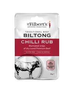 Mr Filbert's - Biltong Chilli Rub Flavour - 20 x 25g
