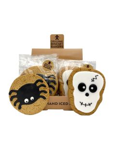Original Biscuit Bakers - Spider & Skull Biscuits - 16 x 70g