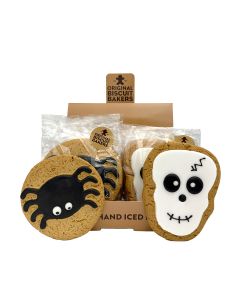 Original Biscuit Bakers - Spider & Skull Biscuits - 16 x 70g