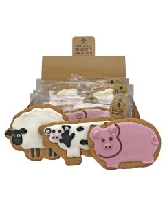 Original Biscuit Bakers - Assorted Deluxe Farmyard Range - 12 x 60-70g