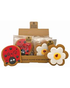 Original Biscuit Bakers - Ladybird & Flower - 16 x 55g