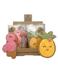 Original Biscuit Bakers - Flamingo & Pineapple - 16 x 55g