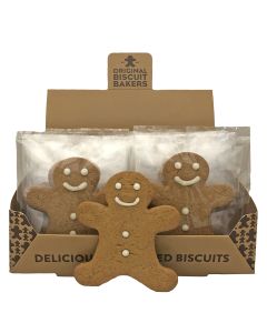 Original Biscuit Bakers - Gingerbread Jack in Shelf - 20 x 25g
