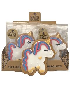 Original Biscuit Bakers - Unicorn Biscuits - 12 x 60g 