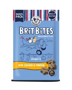 Laughing Dog - Brit Bites Grain Free Chicken & Pumpkin - 7 x 175g