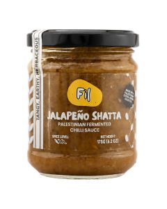 Fil - Jalapeño Shatta Fermented Palestinian Chilli  - 6 x 175g