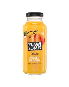 Flawsome! - Orange Cold-Pressed Juice Bottle - 12 x 250ml