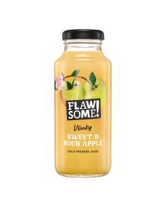 Flawsome! - Sweet & Sour Apple Cold-Pressed Juice Bottle - 12 x 250ml