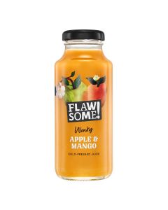 Flawsome! - Apple & Mango Cold-Pressed Juice Bottle - 12 x 250ml
