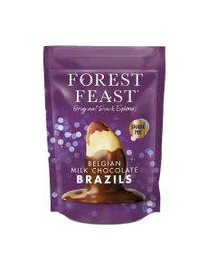 Forest Feast - Belgian Milk Chocolate Brazils Sharing Bag - 6 x 270g