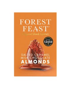 Forest Feast - Salted Caramel Milk Chocolate Almonds Gift Cube - 6 x 140g