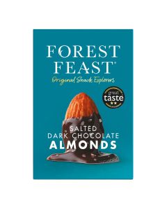Forest Feast - Salted Dark Chocolate Almonds Gift Cube - 6 x 140g