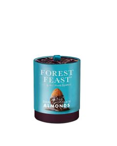 Forest Feast - Salted Dark Chocolate Almonds Gift Tube - 6 x 140g