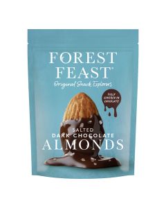 Forest Feast  - Salted Dark Chocolate Almonds - 8 x 120g