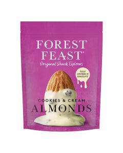 Forest Feast  - Cookies & Cream Almonds - 8 x 120g