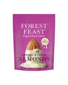 Forest Feast - Cookies & Cream Almonds - 8 x 120g