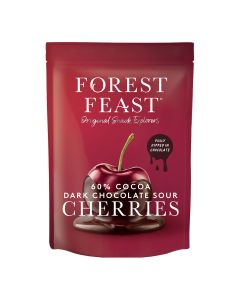 Forest Feast - 60% Cocoa Dark Chocolate Sour Cherries - 6 x 120g