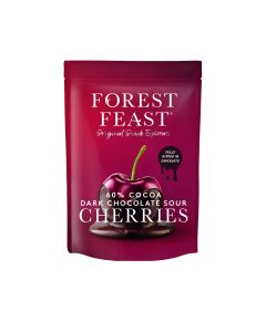Forest Feast - 60% Cocoa Dark Chocolate Sour Cherries - 6 x 120g