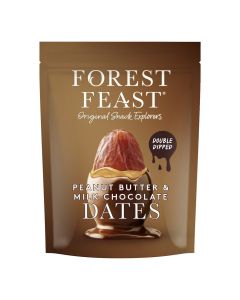 Forest Feast  - Milk Chocolate Peanut Butter Dates - 6 x 140g